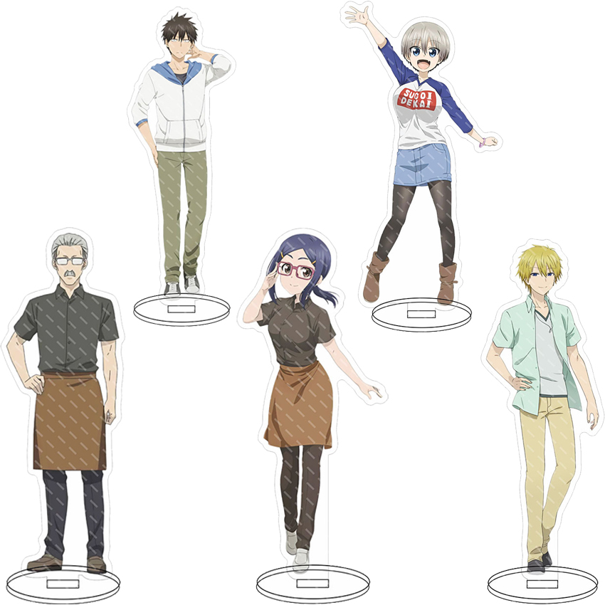 Anime Merchandise Collection - 16CM Anime Acrylstandaard Uzaki-chan Wants to