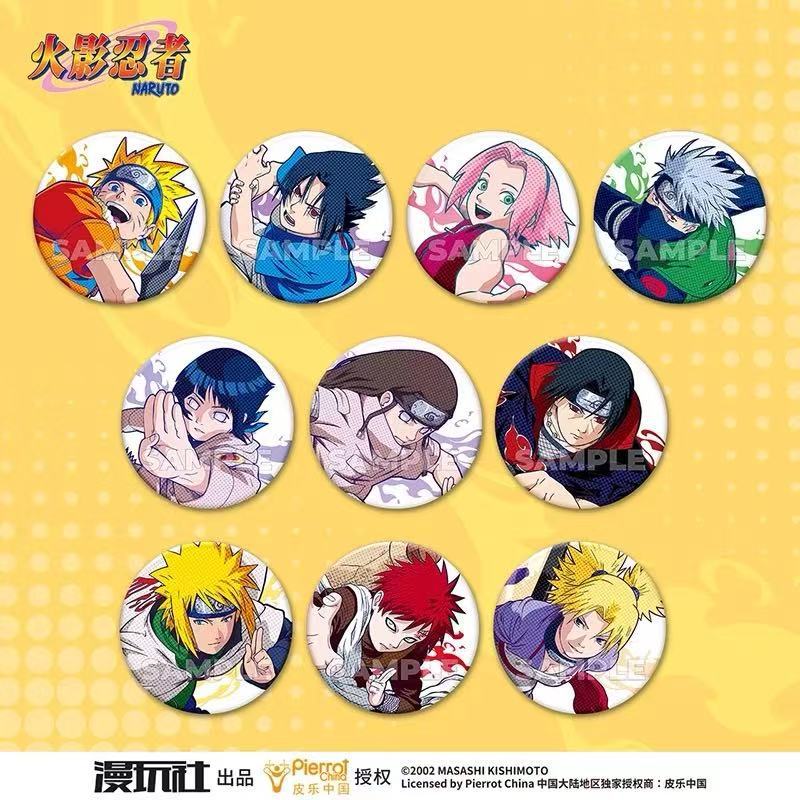 Official Merchandise Anime - Originele Naruto Spot Series Tin Badge