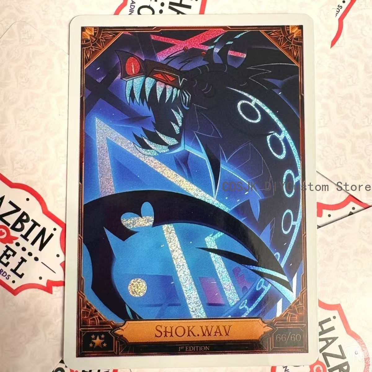 Anime Merchandise Posters - Game Hazbin Hotel Alastor Vox Lilith