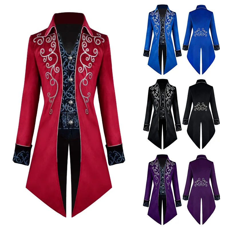Windbreaker Anime Merchandise - Middeleeuwse Smoking Steampunk Vintage Victoriaanse Lange