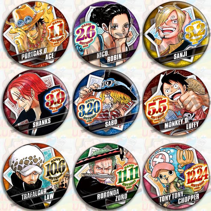 Een Stuk Anime Badge Set Offic - Official Merchandise Anime recensie en prijs