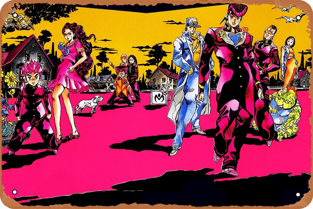 JoJos Bizarre Anime Poster, Vi - Anime Merchandise Posters recensie en prijs
