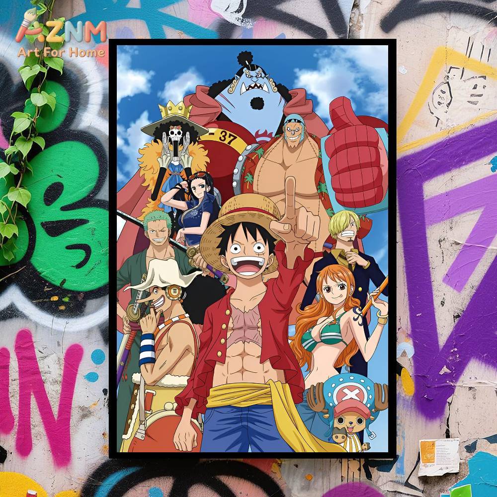 AZNM One Piece Unframed Canvas - Anime Merchandise Posters recensie en prijs