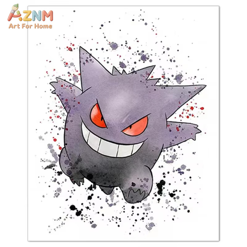 1PC, Anime Pokemon Canvas Schi - Anime Merchandise Posters recensie en prijs
